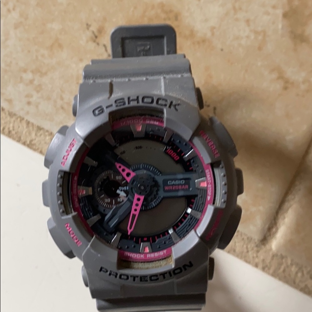 G-Shock gray watch